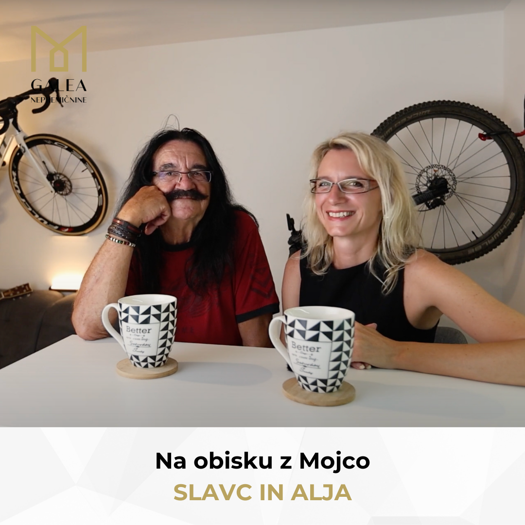 Na obisku z Mojco - Slavc in Alja