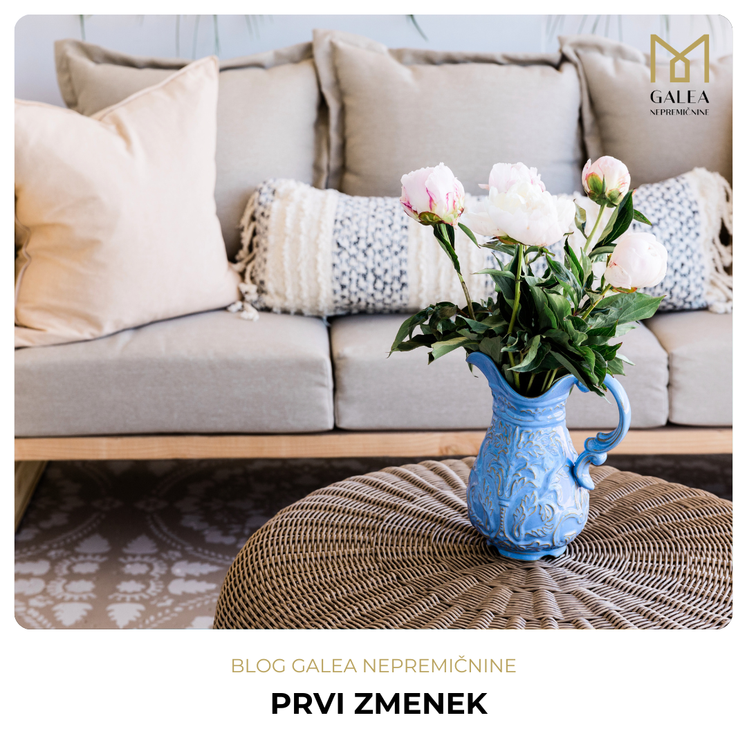 Prvi zmenek in prodaja nepremičnine