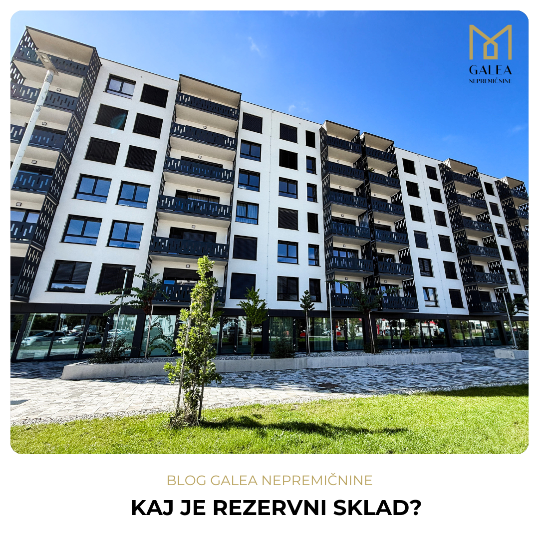 Kaj je rezervni sklad večstanovanjskih objektov?