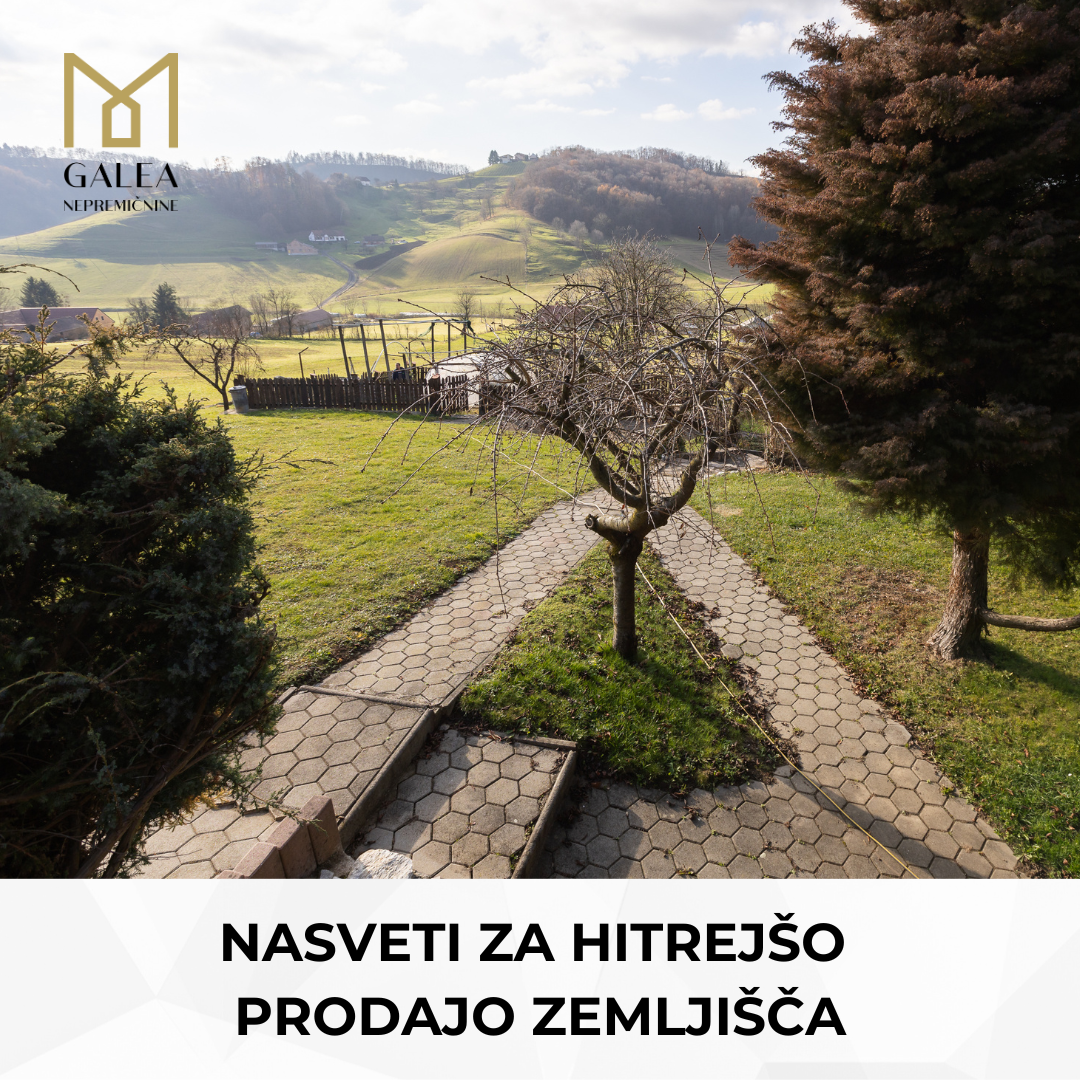 Kako hitreje prodati zemljišče?